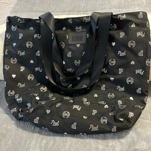 Pink, large overnight bag